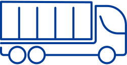 truck with cargo icon